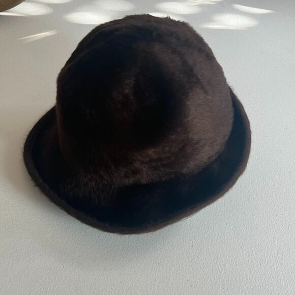 MARIDA Bell Hat Women’s S-M Made In England Fur Felt Vintage - Picture 4 of 14